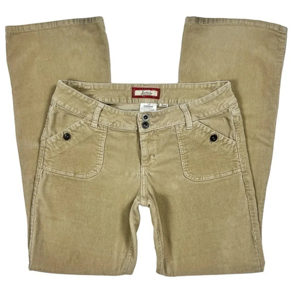 Y2K Jordache Wide Leg Corduroy Pants - Picture 1 of 9